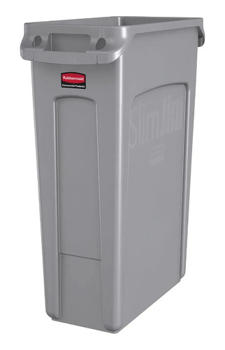 Contenedor Slim Jim 87 Litros Gris Rubbermaid