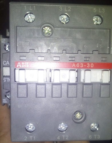 Contactor Trifasico Abb A63-30 Contacto Auxiliar, Bobin 110v