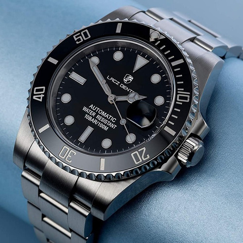 Lacz Denton Reloj Mecánico Para Hombre Water Ghost Series