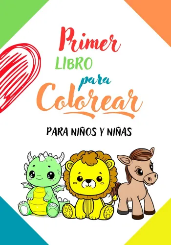 comprar Libro: Primer Libro Para Colorear: Mi Primer Libro Para