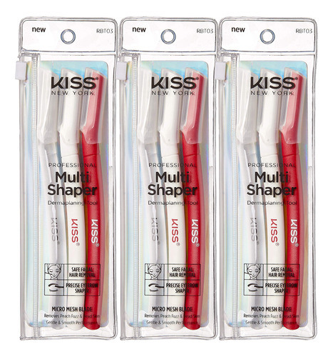 Kiss Herramienta Profesional De Dermaplaning Multi Shaper, M