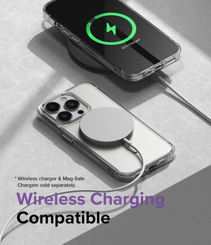 Funda Ringke Fusion Magnetic Para iPhone 14 Pro Max 6.7 Mags Color Clear Matte (transparente Matte) iPhone 14 Pro Max 6,7