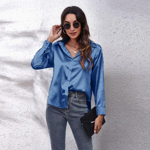 Blusa saten zara hotsell