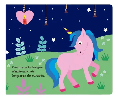 Aprende Las Formas Con Los Unicornios - Libro Pasta Dura