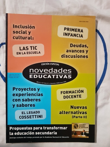 La Escuela Como Futuro Noveduc. Año 23 Nº 243 Marzo 2011