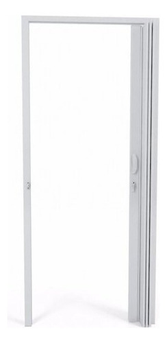Porta Sanfonada Pvc Polifort 210cmx80cm Cinza Bcwt