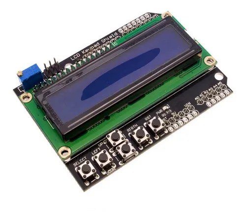Modulo Shield Lcd 16x 2 Teclado Compatible Arduino Uno