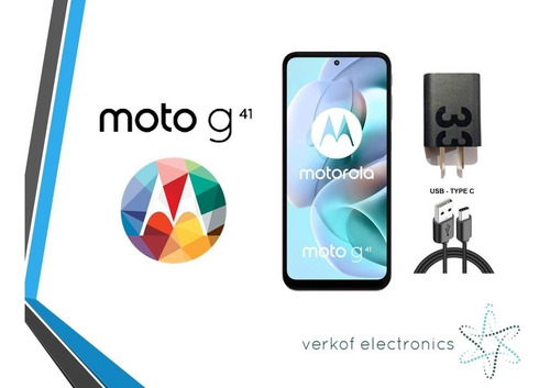 Celular Motorola Xt2167-1 - Moto G41 - 128gb - Negro (Reacondicionado)