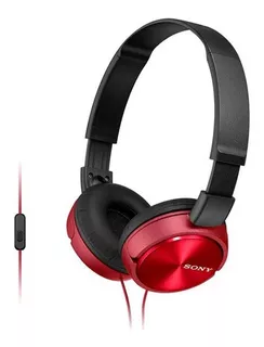 Sony - Audifonos Con Micrófono Sony Mdr-zx310ap - Rojo