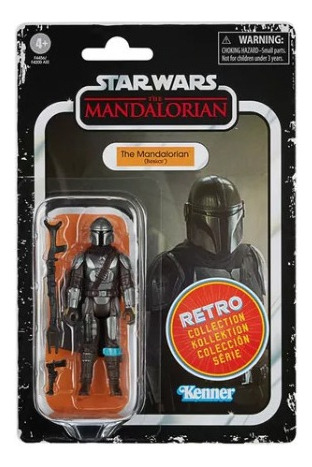Mandalorian Beskar Star Wars Retro Obi Luke Yoda Hasbro