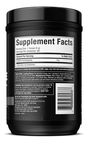 Platinum Creatine 400 Gr Muscletech