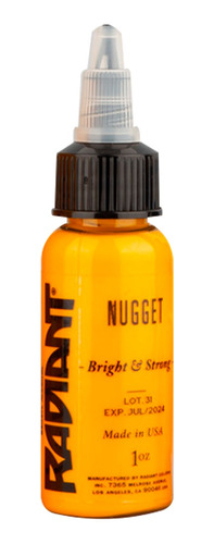 Tinta Profesional Para Tatuar Radiant Nugget 1oz Tattoo