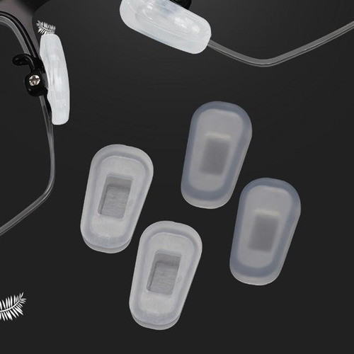 10 Pares De Almohadillas Para La Nariz De Lentes De Silicona
