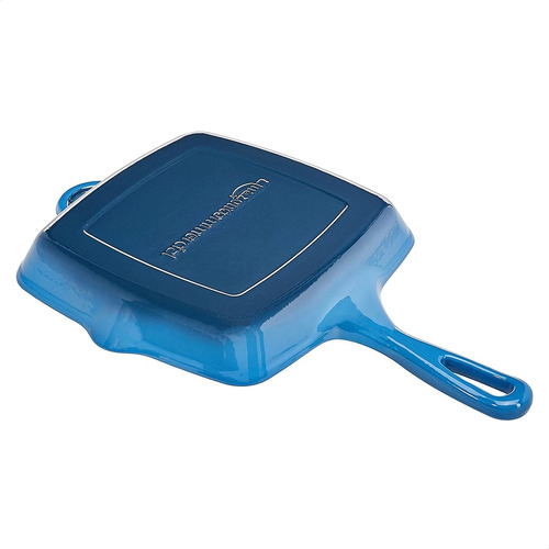 Sartén Grill Fierro Fundido Base Esmaltada Loza 24cm Amazon