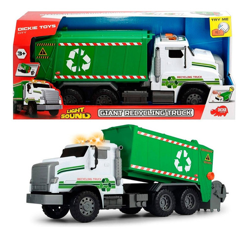Camión De Reciclaje Gigante Con Luz Y Sonido 203749009
