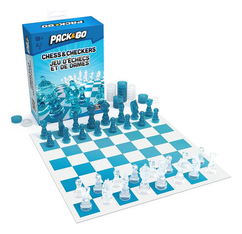 Juegos De Mesa Viajero Ajedrez & Damas