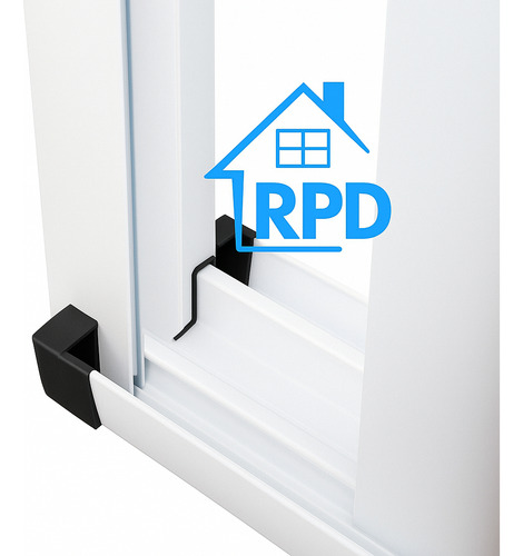 Puerta Balcon Modena 300x200 Vidrio Dvh (3+3/6/3+3) 3h 3g Blanco