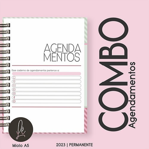 Arquivos Digitais Para Encadernação Coleção 2023 Moldes Lê