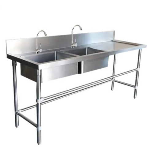 Lavafondo Acero Inox 175 X 60 X 90 Completo