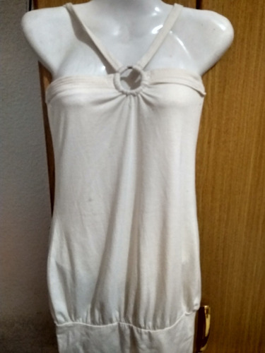 Musculosa De Dama Talle M Modal Crudo Con Aro, Divina 