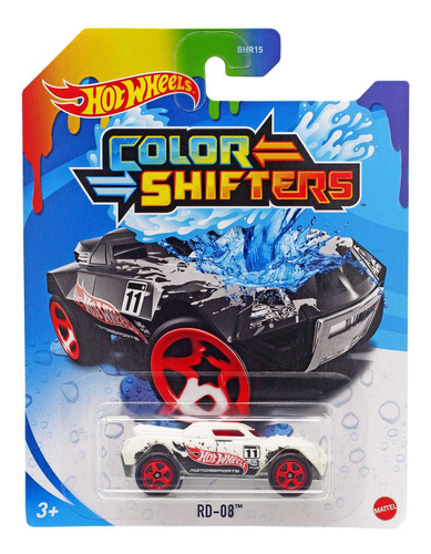 Coche Fundido A Presión Hot Wheels Color Shifters Rd-08 (202