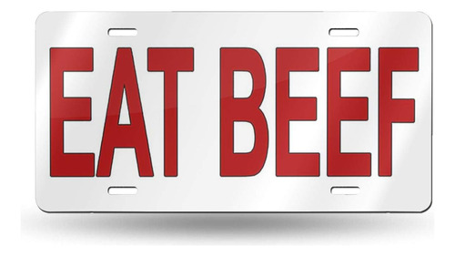 Lievon Eat Beef - Placa Fotográfica