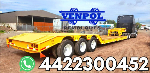 Remolque Lowboy Cuello Desmontable 2025 60 Ton Venpol
