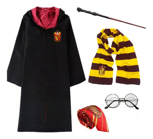 Ih Uniforme De Hogwarts De Harry Potter, Capa, Bufanda,