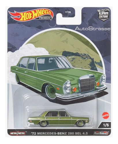 Mercedes Benz 280 Hot Wheels Premium Car Culture Auto Strass