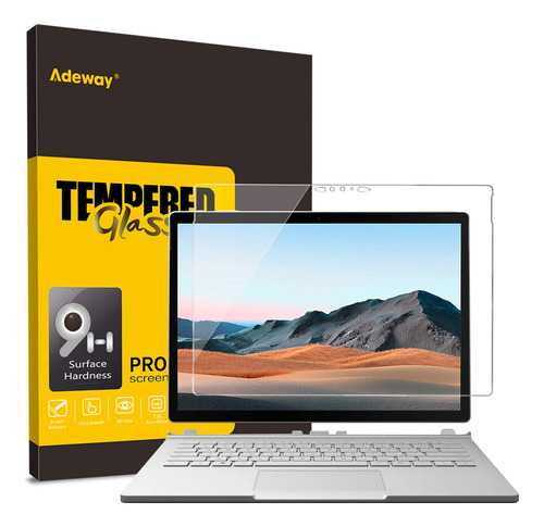 Adeway Surface Book Protector Pelicula Vidrio Templado Facil