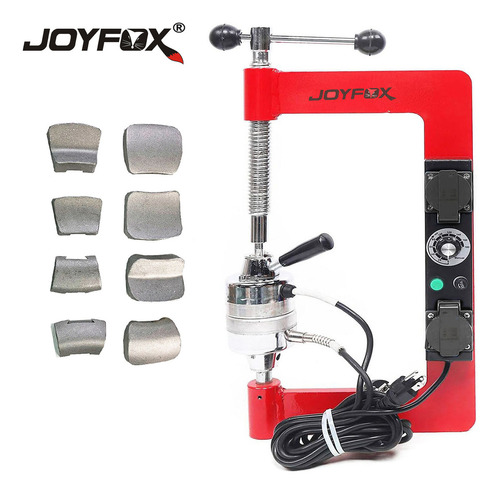 Joyfox Máquina Remendo Câmara De Ar Profissional Vulcanizar Desmontadoras De Pneus Com 8 Moldes, | 500w X 2 (duplo) | 220v