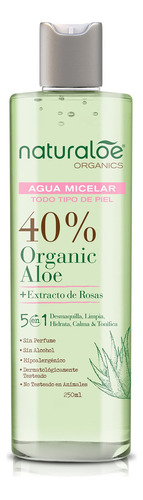 Agua Micelar Naturaloe 250ml