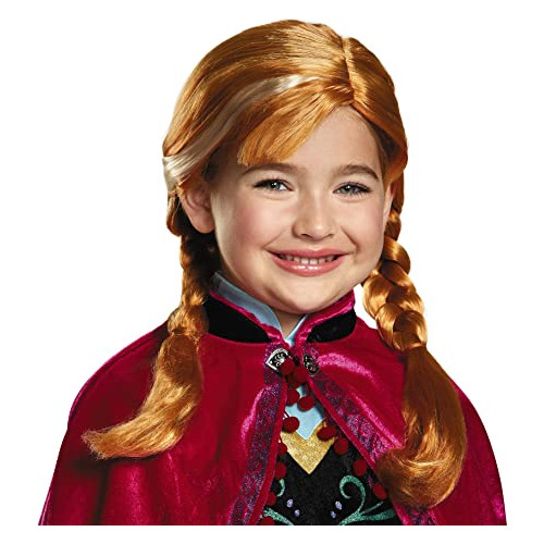 Disfraces Niñas - Disguise Frozen Anna Child Wig