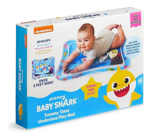 Brinquedo Tapetinho Interativo Baby Shark Com Personagens