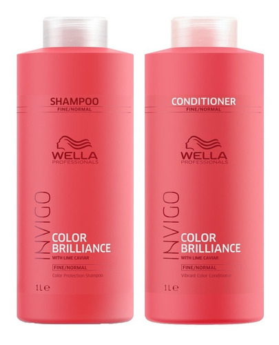 Shampoo Y Acondicionador Wella Color Brilliance