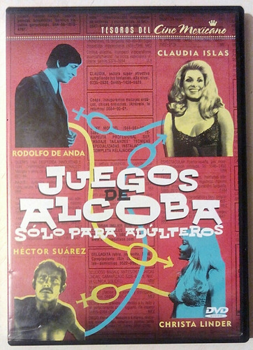 Dvd Juegos De Alcoba Solo Para Adulteros Hector Suarez 