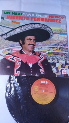 Vicente Fernández Un Mexicano En La México Disco De Vinil Or