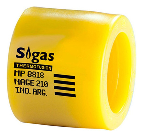 Cupla 63 Sigas Termofusion Gas Dema