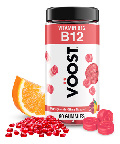 Voost, Gomitas De Vitamina B12, Suplemento Con 500 Mcg De Vi
