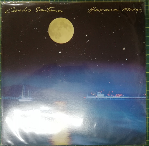 Vinilo Carlos Santana Havana Moon Ed. Japonesa + Inserto