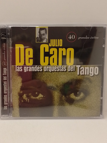 Julio De Caro Las Grandes Orquestas Del Tango Cd X 2 Nuevo 