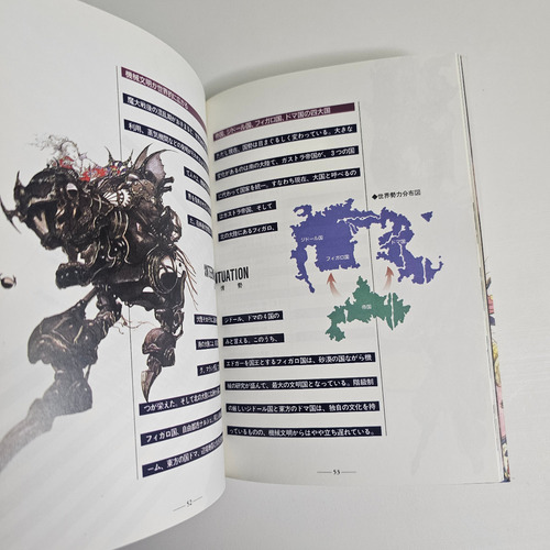 Final Fantasy Vi Setting Guidebook - Original Square (Usado)