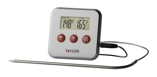 Termometro Temporizador Timer Digital Hornos Con Sonda 1574