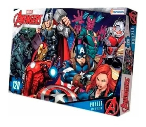 Puzzle De 120 Piezas Avengers Rompecabezas Original