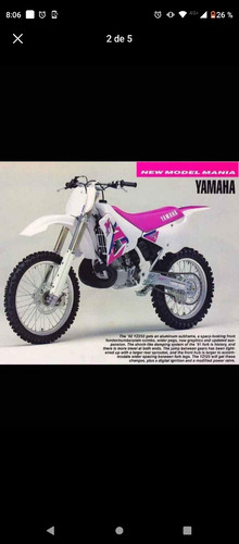 Barras De Yz 250 Cros Max 250 Barras Invertidas 