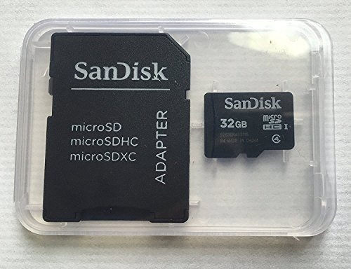 Sandisk 32 Gb Clase 4 Velocidad Adaptador Microsd Sd