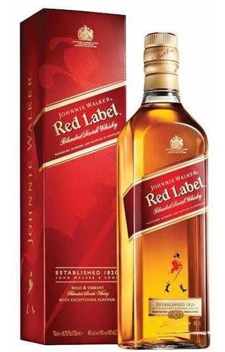 Whisky Johnnie Walker Red Label 1 litro