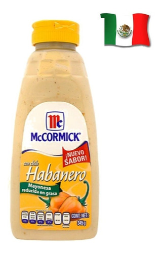 Productos Mexicanos: Mayonesa Mc Cormick Con Chile Habanero