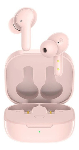  Audífonos Inalámbricos Qcy-t13-anc-rosado Bluetooth 40horas