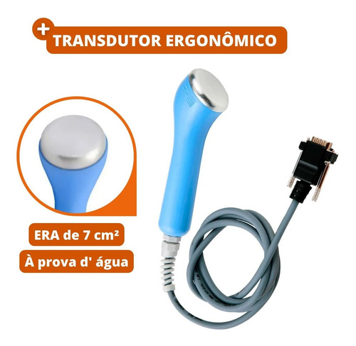 Imagem 5 de 8 de Sonopulse Iii Ibramed Ultrassom 1 Mhz E 3 Mhz Estetica Fisio
